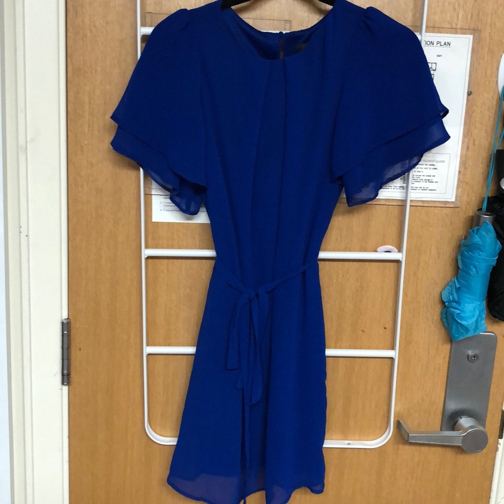 Blue semi formal dress